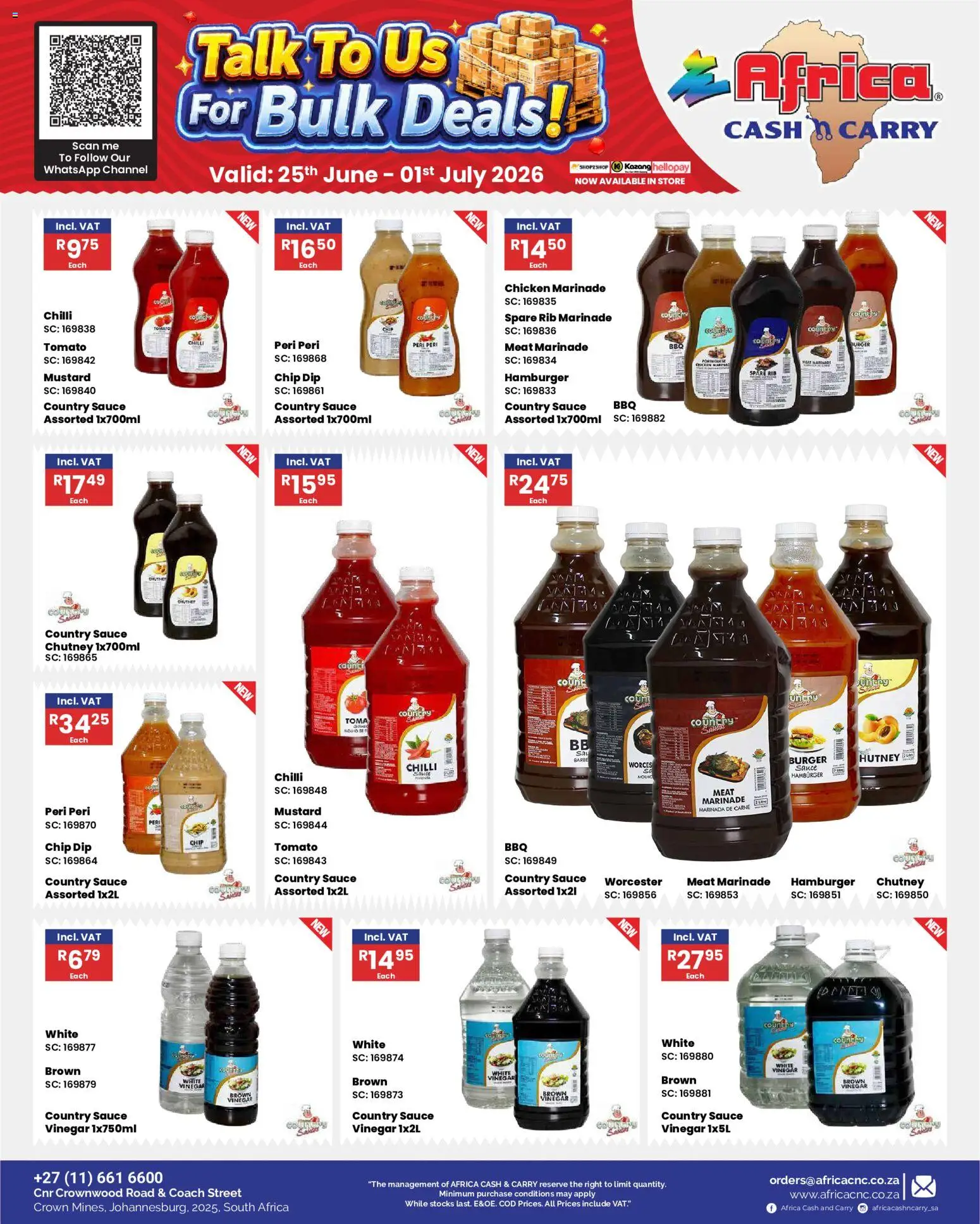 New Africa Cash & Carry catalogue – valid from 25/06/2026 | Page: 30