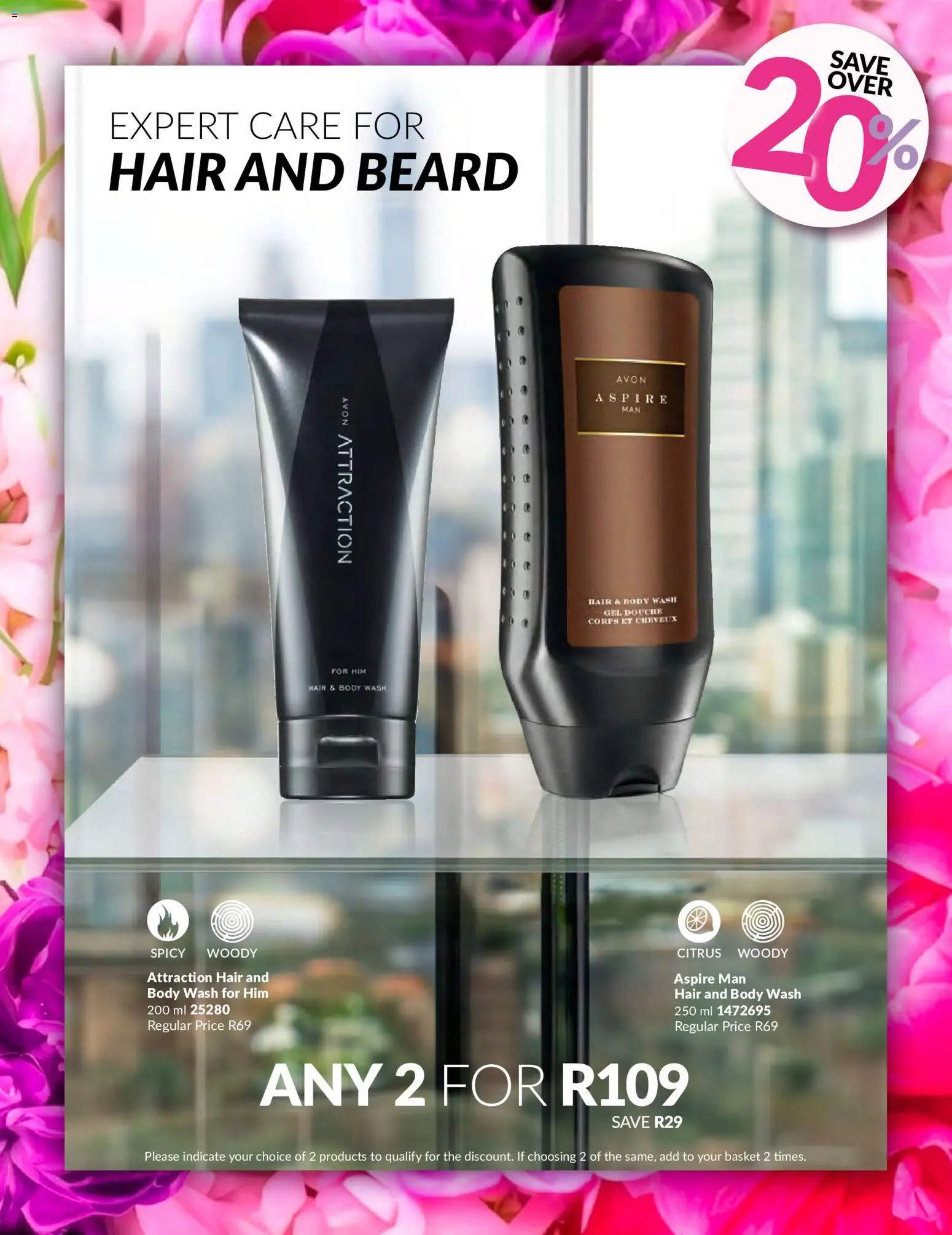 New Avon catalogue – valid from 22.05.2026 | Page: 8 | Products: Basket, Body wash