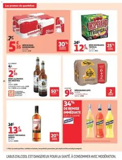 Auchan - Prévisualisation de BIÈRE BLONDE LEFFE, BIÈRE BLONDE LEFFE 6x50cl + 2 canettes offertes valide à partir de 11/08/2026 | Page: 24