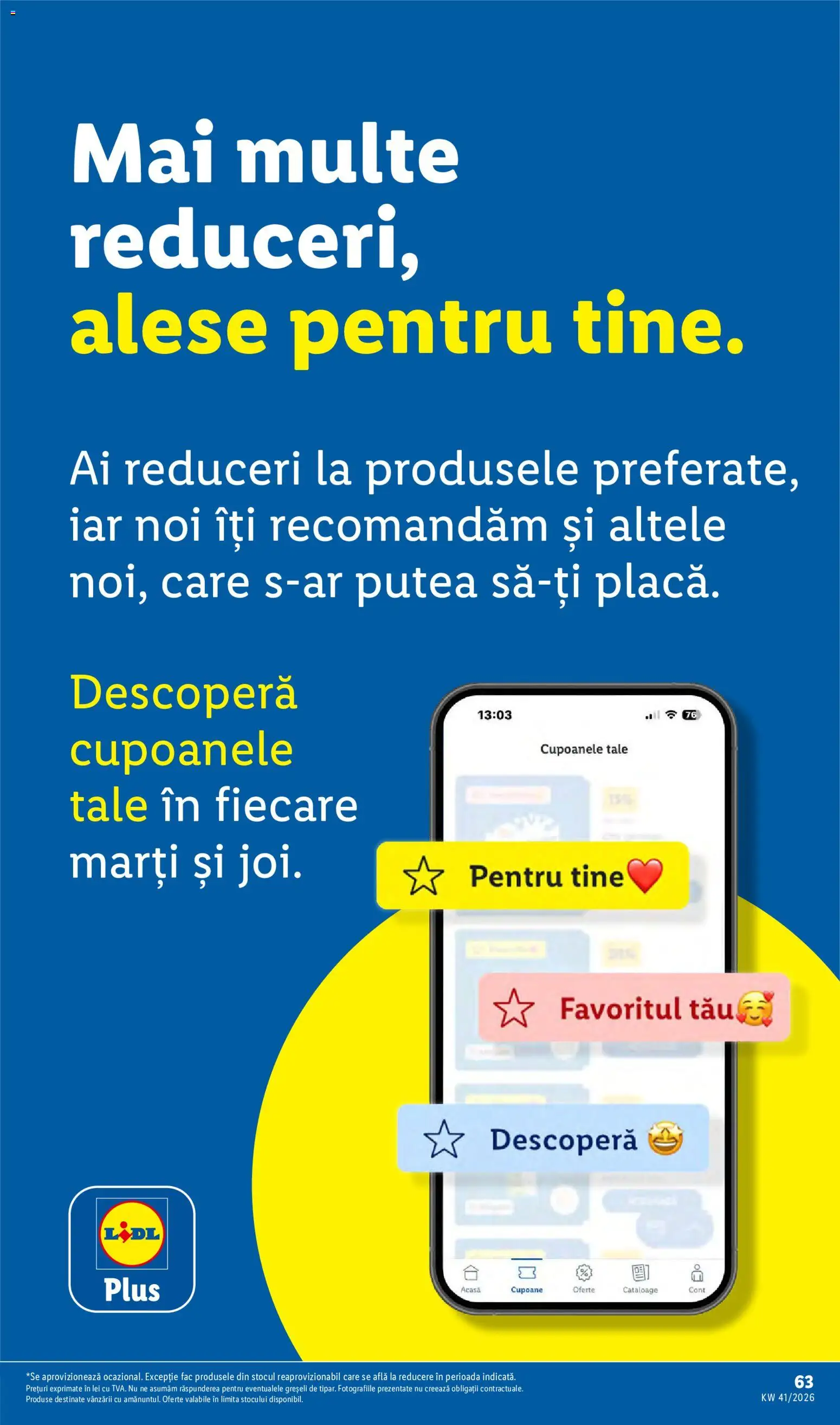 Noul catalog Lidl – valabil de la 05.10.2026 | Pagină: 63
