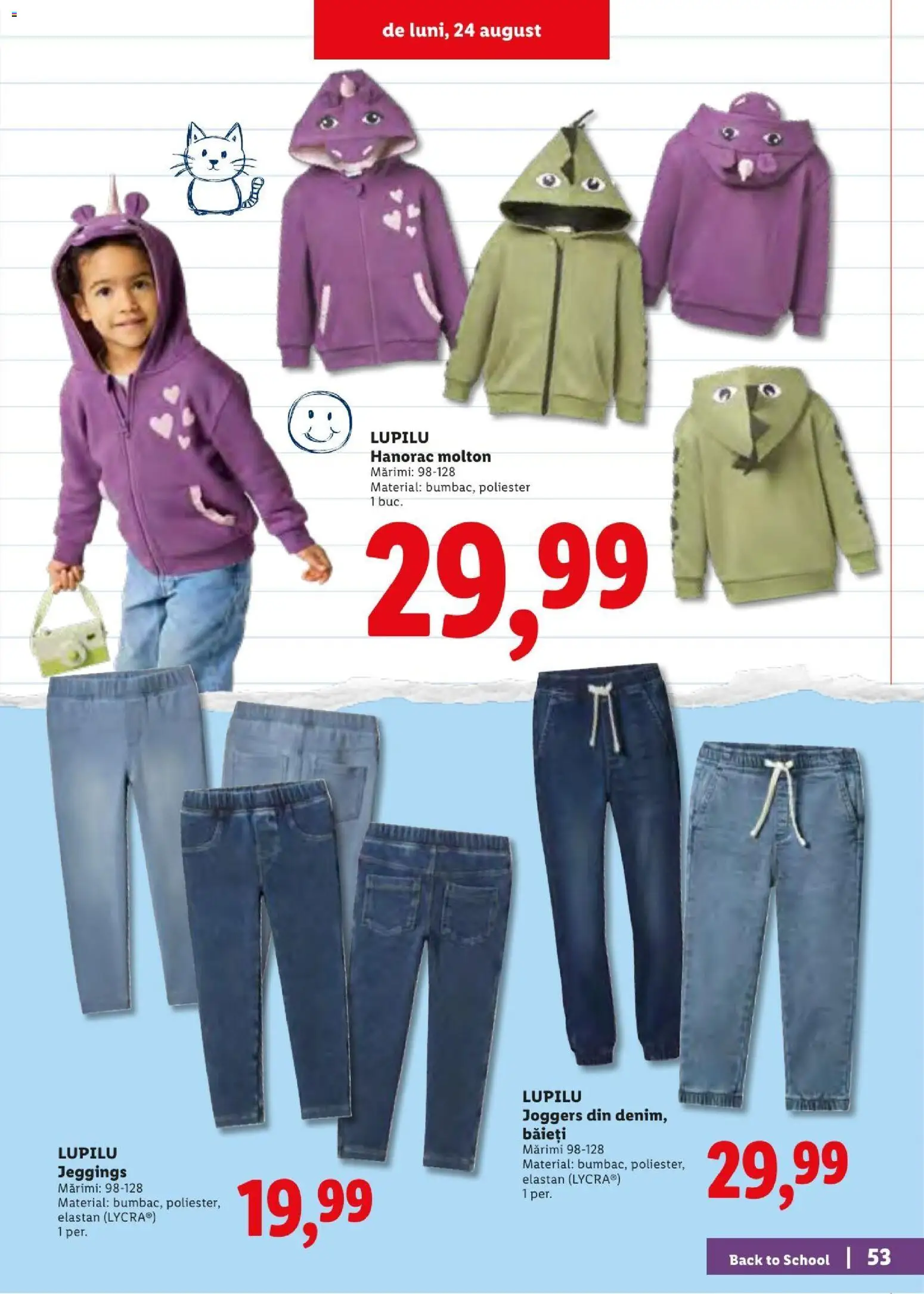 Noul catalog Lidl – valabil de la 10.08.2026 | Pagină: 53 | Produse: Keşe