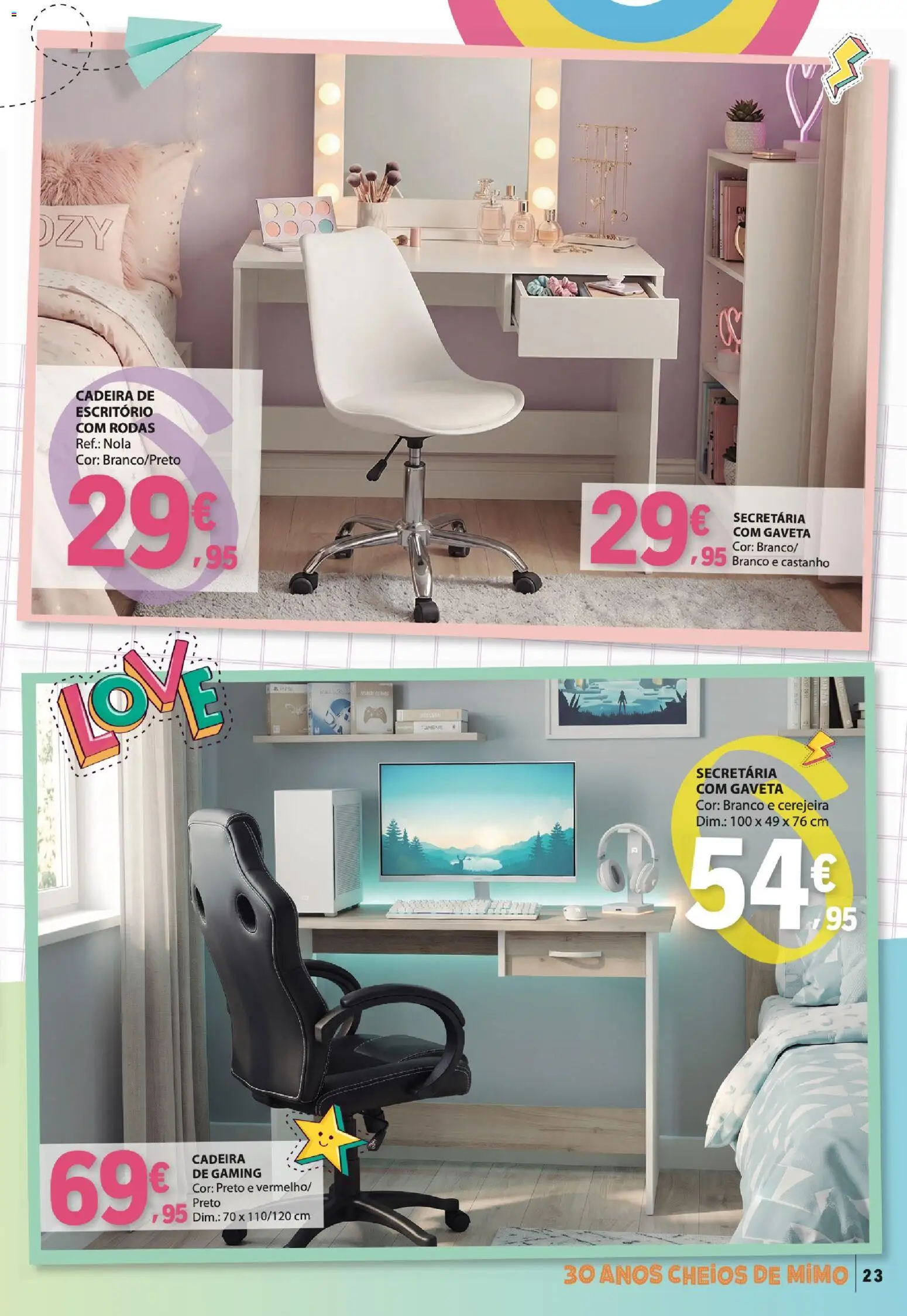 E.Leclerc - Folheto Regresso Às Aulas 2 │ válido de 25/08/2026 | Página: 23 | Produtos: Cadeira de escritório, Cadeira