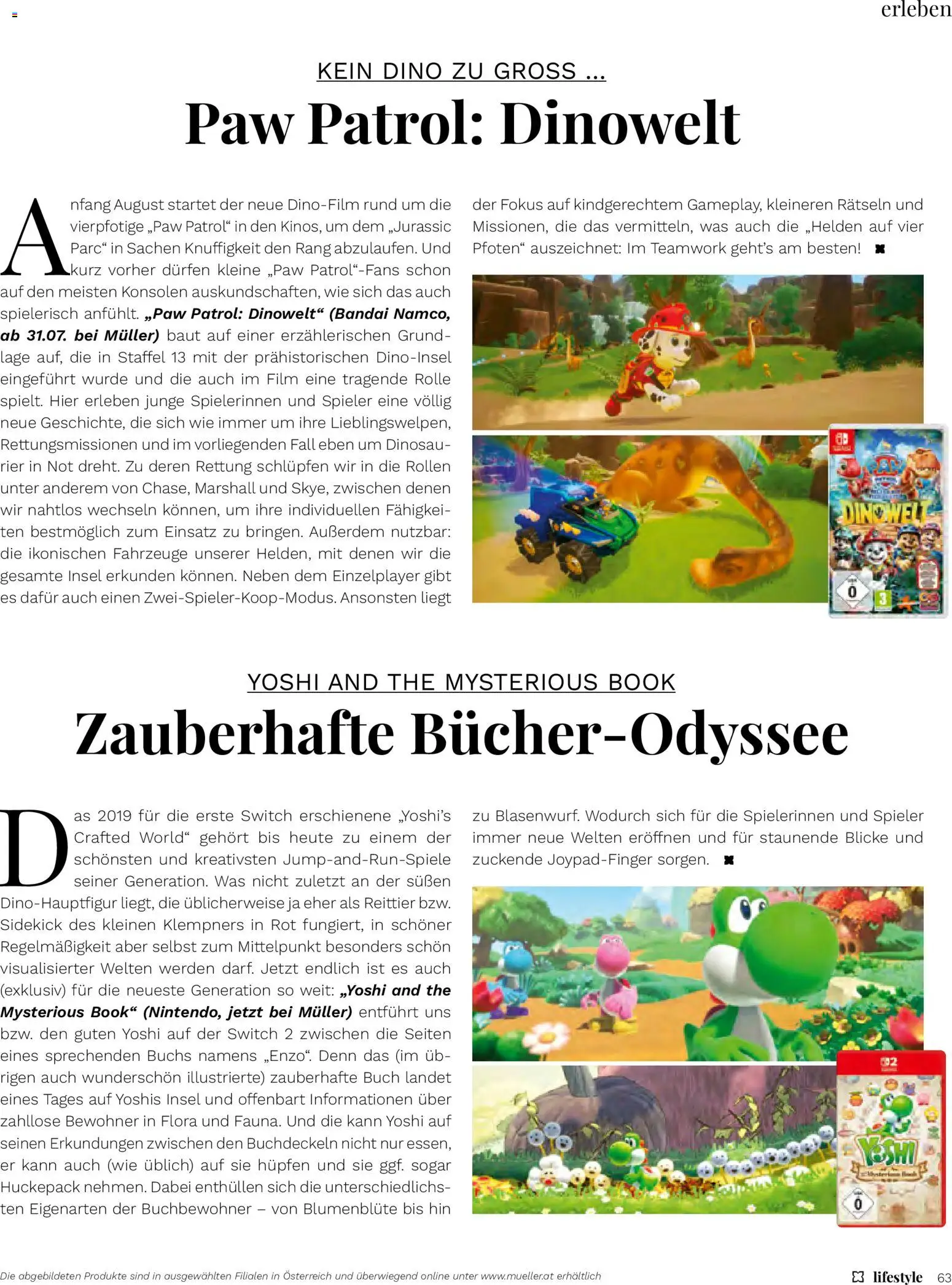 Müller Magazine Lifestyle 4/26 gültig ab 14.07.2026 | Seite: 63