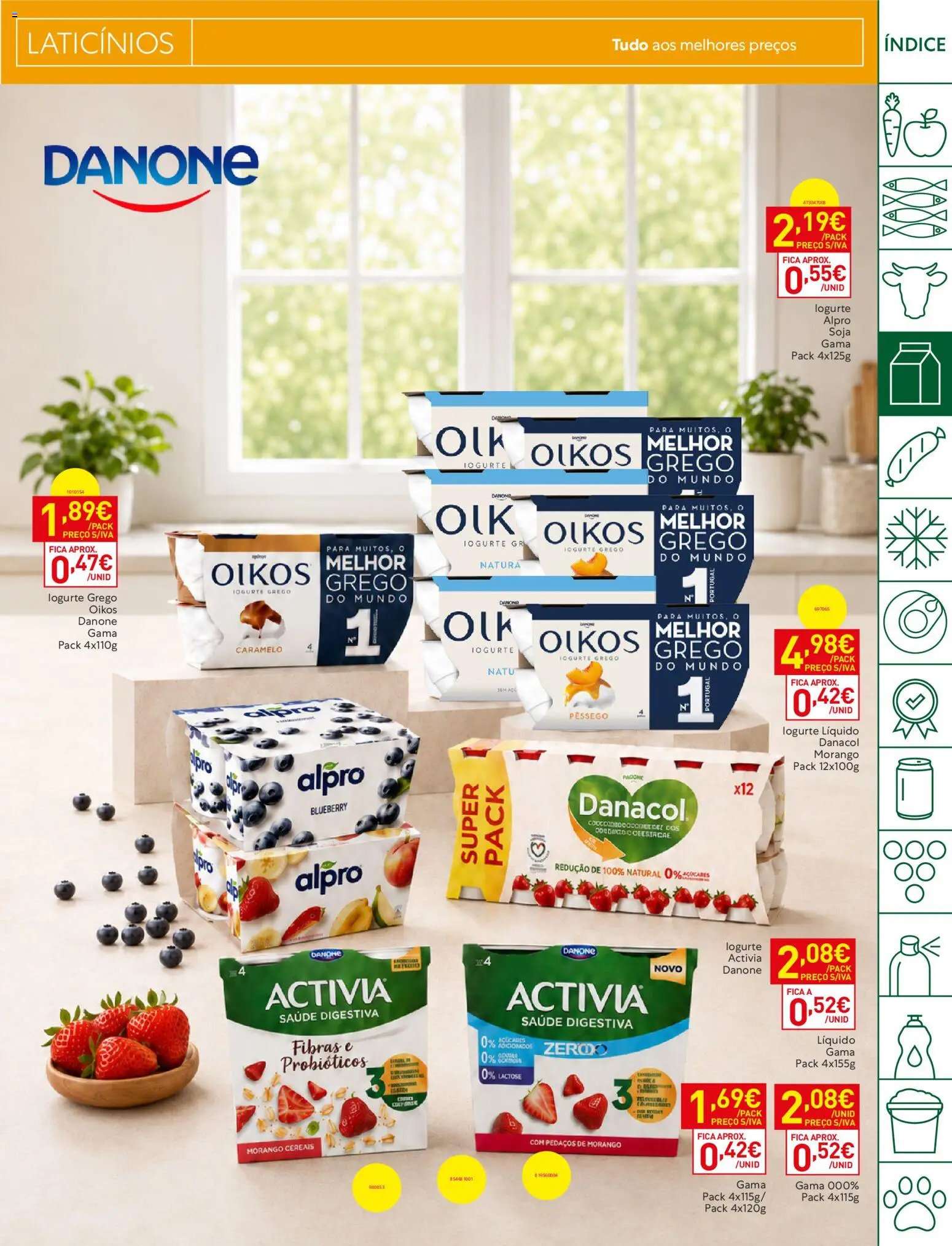 Recheio folheto Madeira │ válido de 07/07/2026 | Página: 9 | Produtos: Soja, Probióticos, Iogurte, Cereais