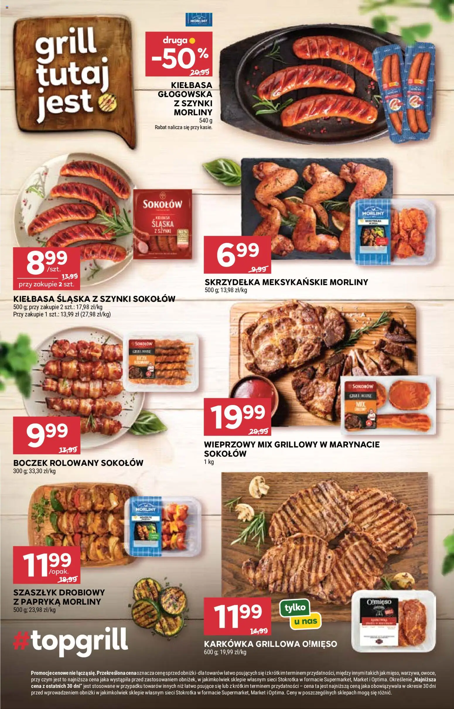 Stokrotka gazetka od 02.06.2026 | Strona: 12 | Produkty: Kiełbasa, Stokrotka, Papryka, Boczek