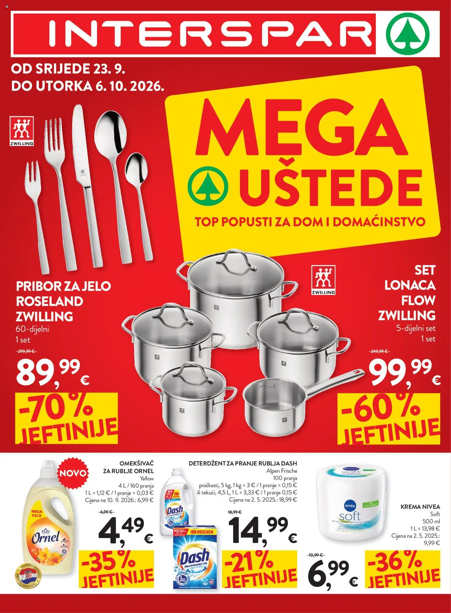 Interspar katalog | vrijedi od 23.09.2026 | Stranica: 1