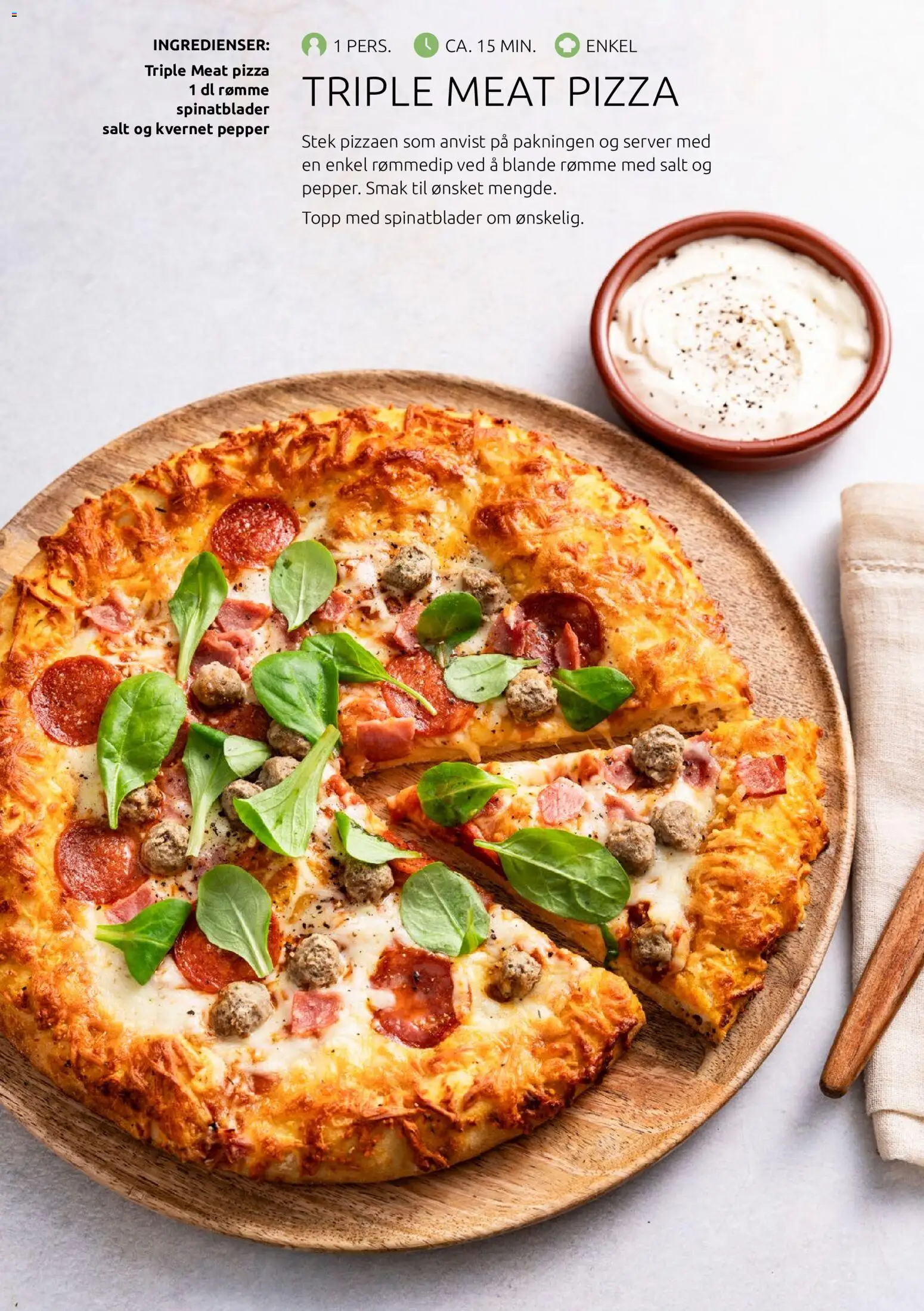 {H1} | Side: 10 | Produkter: Pizza, Rømme, Strandväska, Topp