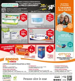 Anteprima del volantino Spazio Conad volantino valido a partire dal 30/10/2026 | Pagina: 28 | Prodotti: Lenti a contatto, Sciroppo, Probiotici, Lenti