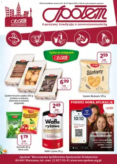 Pogląd oferty "Społem gazetka" - ważna od 01.07.2026