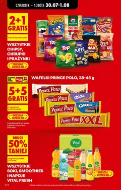 Náhled letáku Biedronka Polsko leták - Codziennie niskie ceny od 30.07.2026 | Strana: 16 | Produkty: Banán, Xbox, Lay's, Kokos