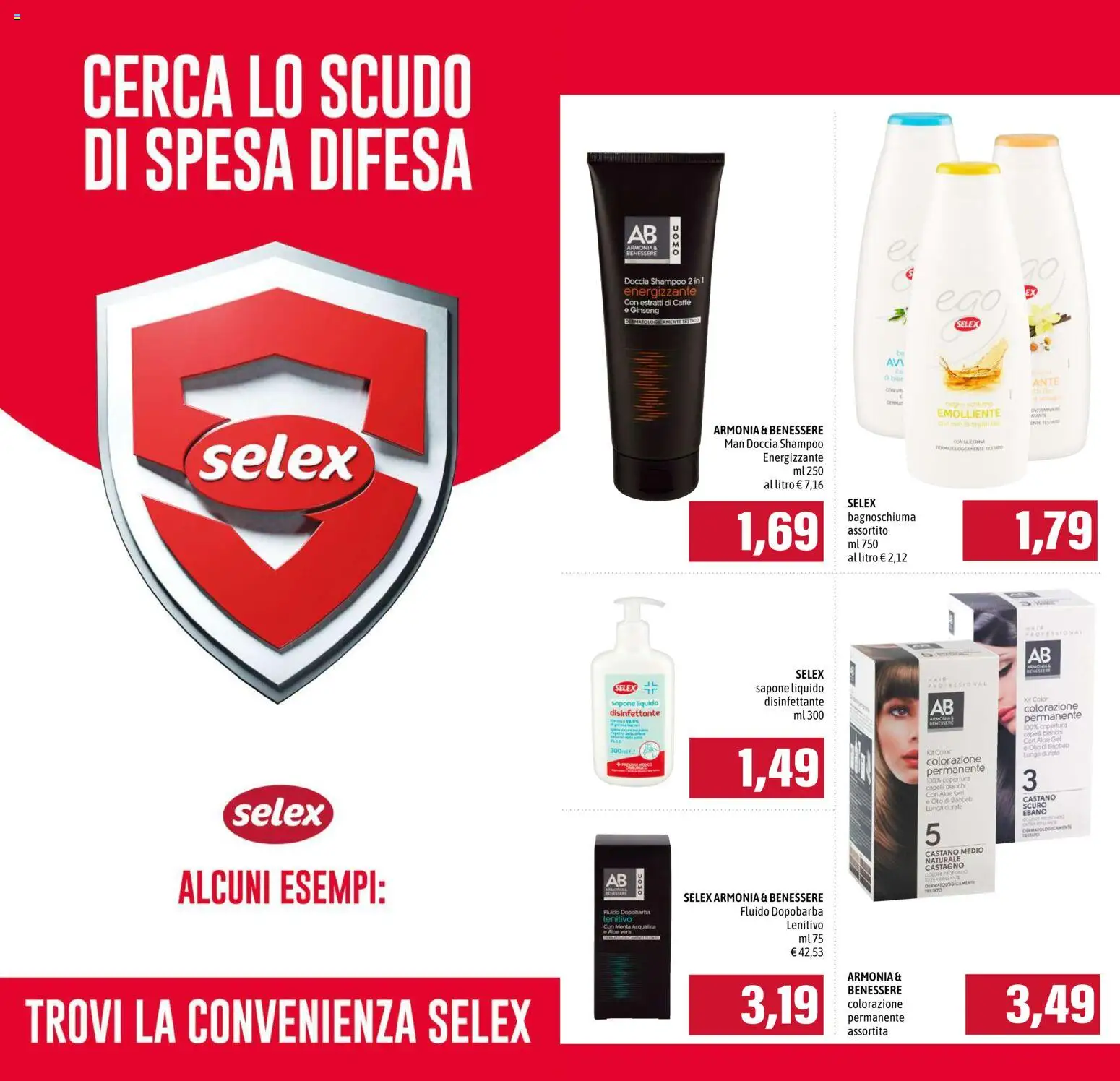 Volantino EMI del 04.06.2026 | Pagina: 21 | Prodotti: Shampoo, Sapone, Aloe vera, Doccia