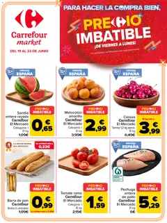 Vista previa Carrefour Market folleto válido desde el 19/06/2026