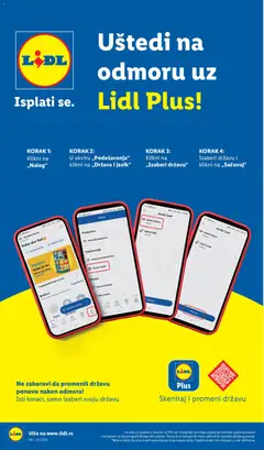 Lidl katalog - pregled Lidl kataloga - važi od 30.07.2026 | Strana: 66