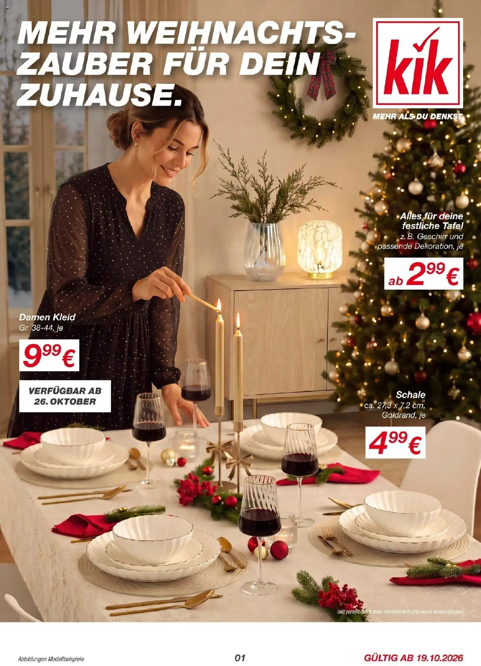 Kik Flugblatt von 19.10.2026 - Aktuelle Angebote | Seite: 1