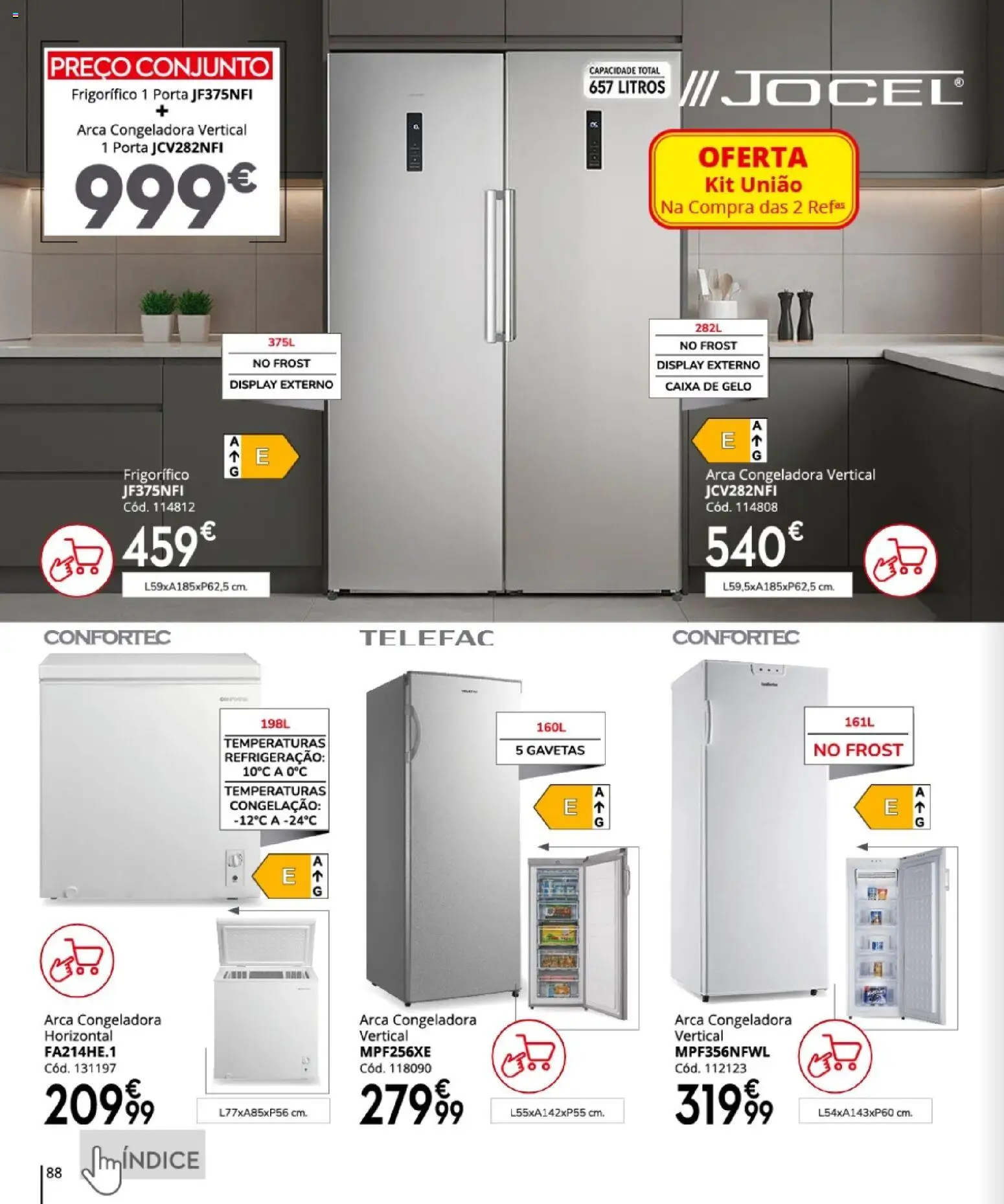 Conforama folheto │ válido de 16.04.2026 | Página: 88 | Produtos: Porta, Frigorífico, Caixa