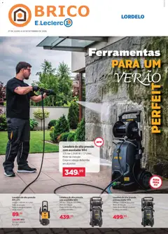 Pré-visualização E.Leclerc - Folheto Brico Lordelo válido de 27/07/2026