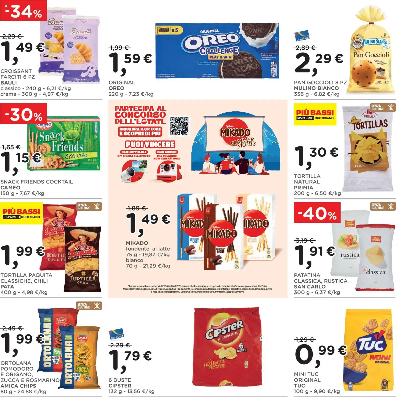 Volantino Poli del 29/07/2026 | Pagina: 18 | Prodotti: Crema, Rosmarino, Pomodoro, Latte