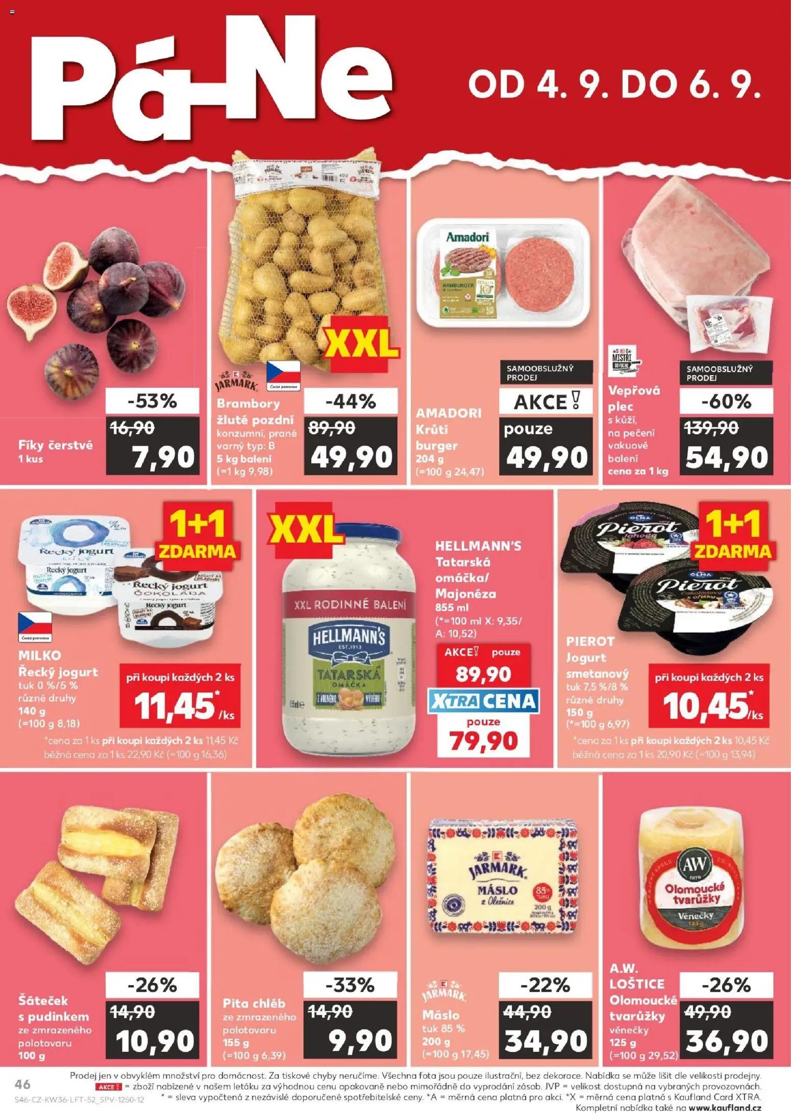 Kaufland leták - Kolín od 02.09.2026 | Strana: 46 | Produkty: Chléb, Čokoláda, Fíky, Věnečky