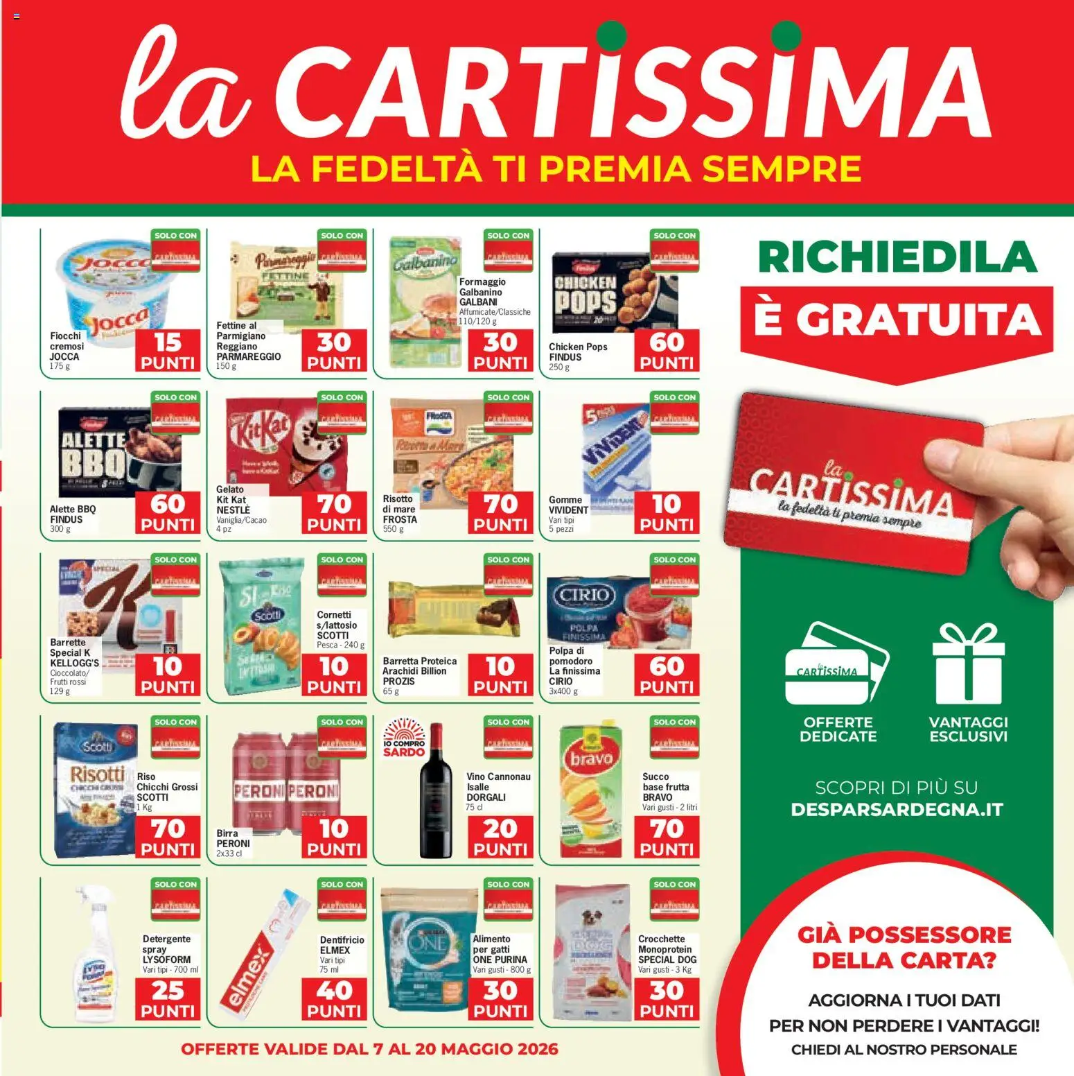 Volantino Eurospar del 07.05.2026 | Pagina: 11 | Prodotti: Succo, Dentifricio, Birra, Detergente