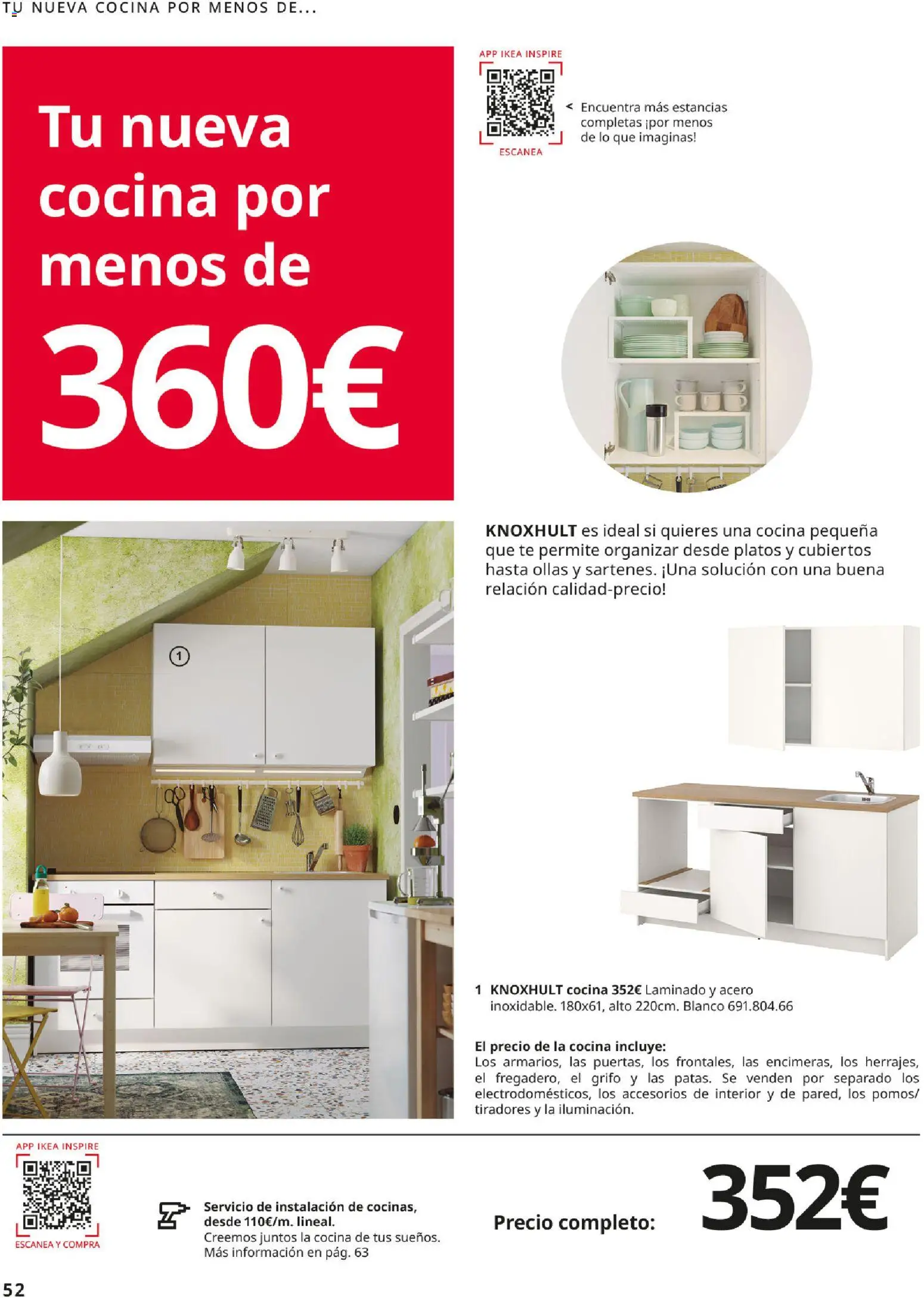 IKEA - Cocinas │ válido desde el 01/09/2026 | Página: 52 | Productos: Té, Ollas, Cocina