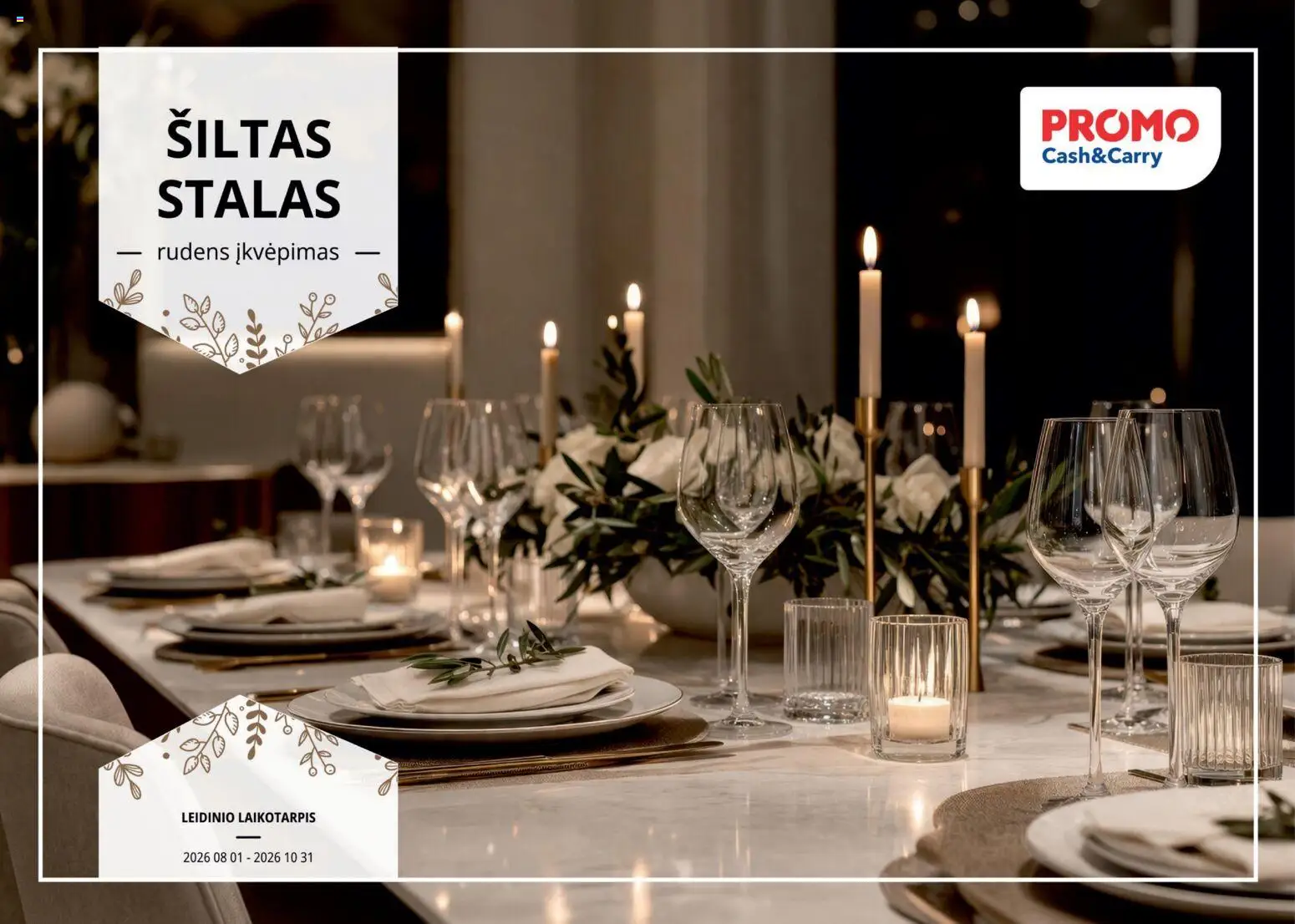 ePromo akcijos nuo 2026.08.01 | Puslapis: 1 | Prekių: Stalas