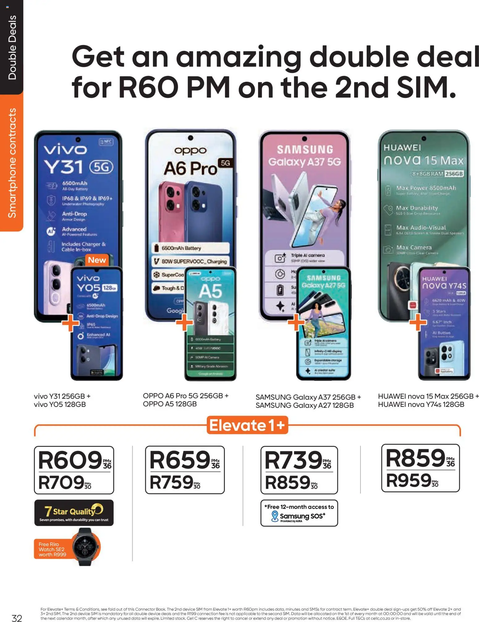 New Cell C catalogue – valid from 22/09/2026 | Page: 34