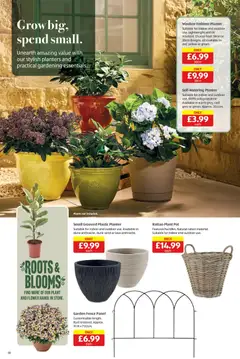 Preview of Aldi - Weekly offers UK Specialbuys valid from 07.05.2026 | Page: 18 | Products: Pot, Planter, Fence panel, Plant pot