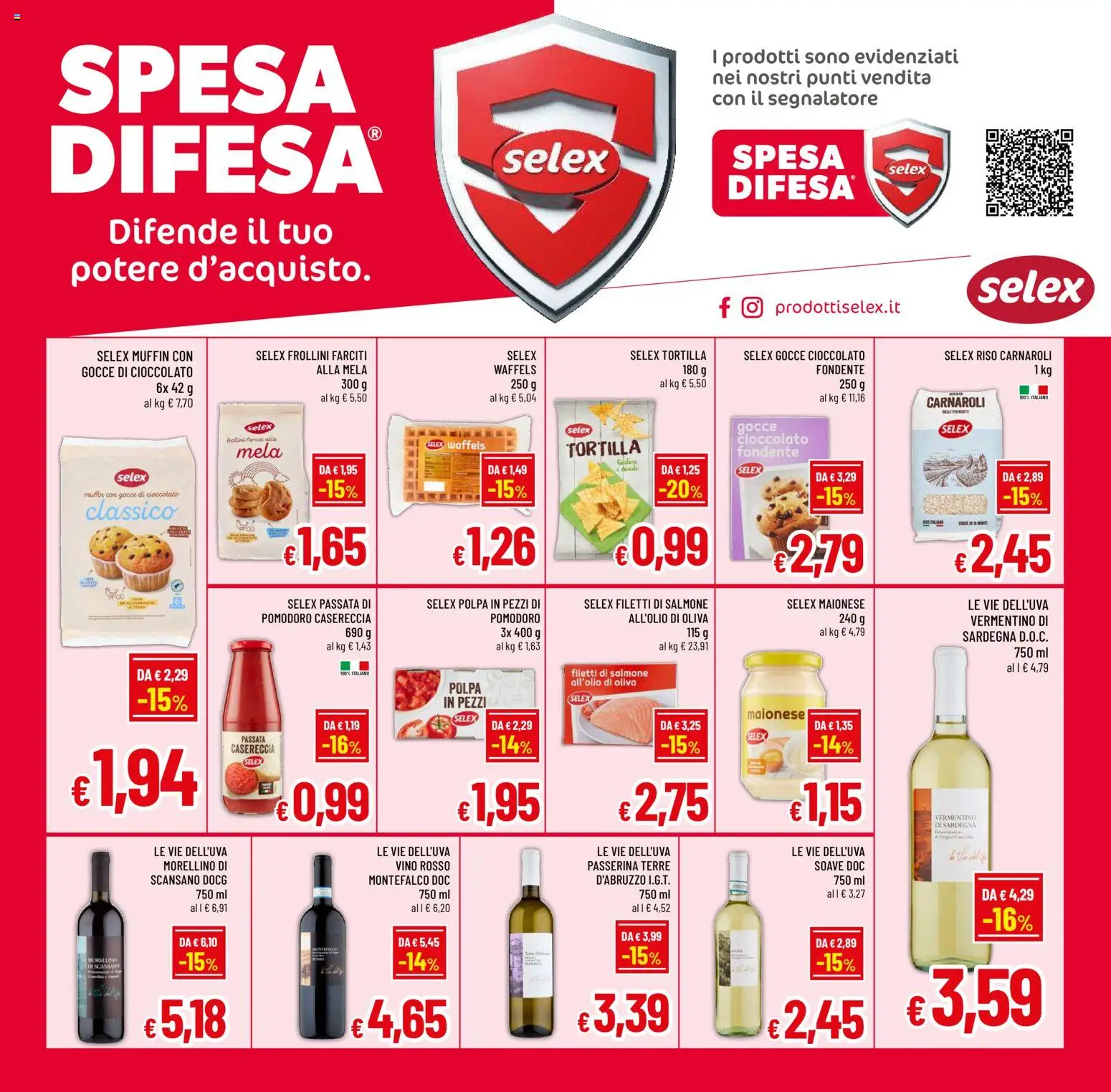 Volantino A&O del 19/08/2026 | Pagina: 12 | Prodotti: Maionese, Vino, Frollini, Vino rosso