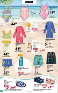 Ofertele Selgros valabile de la 29.05.2026 | Pagină: 46 | Produse: Protecție solară, Loțiune protecție solară, Costum de baie, Costum