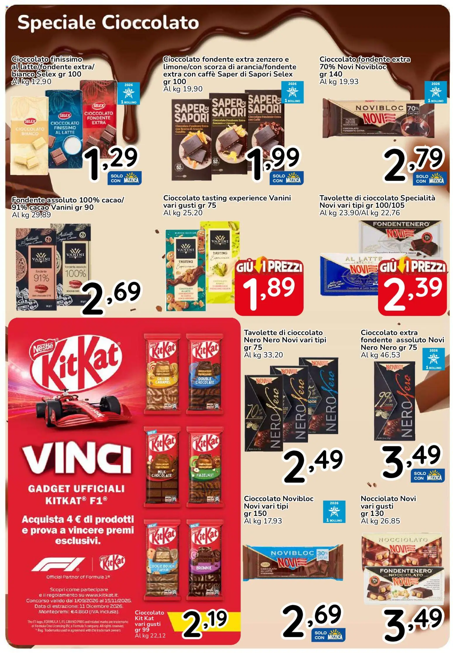 Volantino Famila del 15/10/2026 | Pagina: 25 | Prodotti: Caffè, Latte, The, Cacao