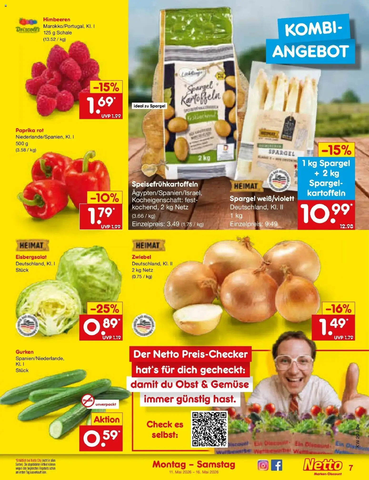 Netto Marken-Discount Prospekt Waiblingen-Bittenfeld	 (ab 10.05.2026) » Angebote | Seite: 7