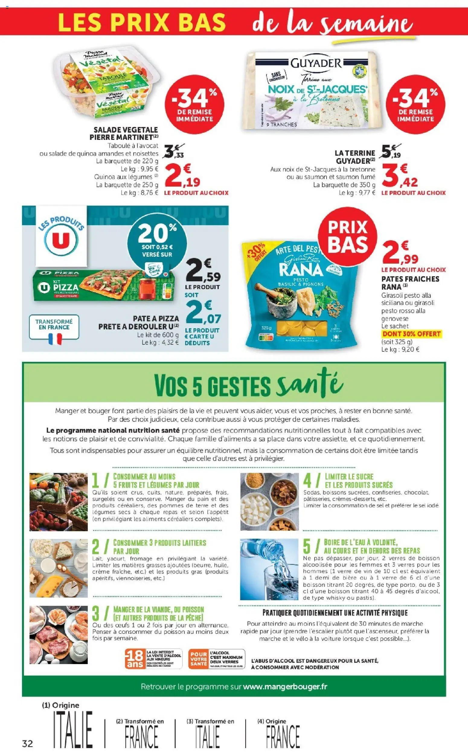 {H1} | Page: 32 | Produits: Noisettes, Pesto, Pâtes fraîches, Crème