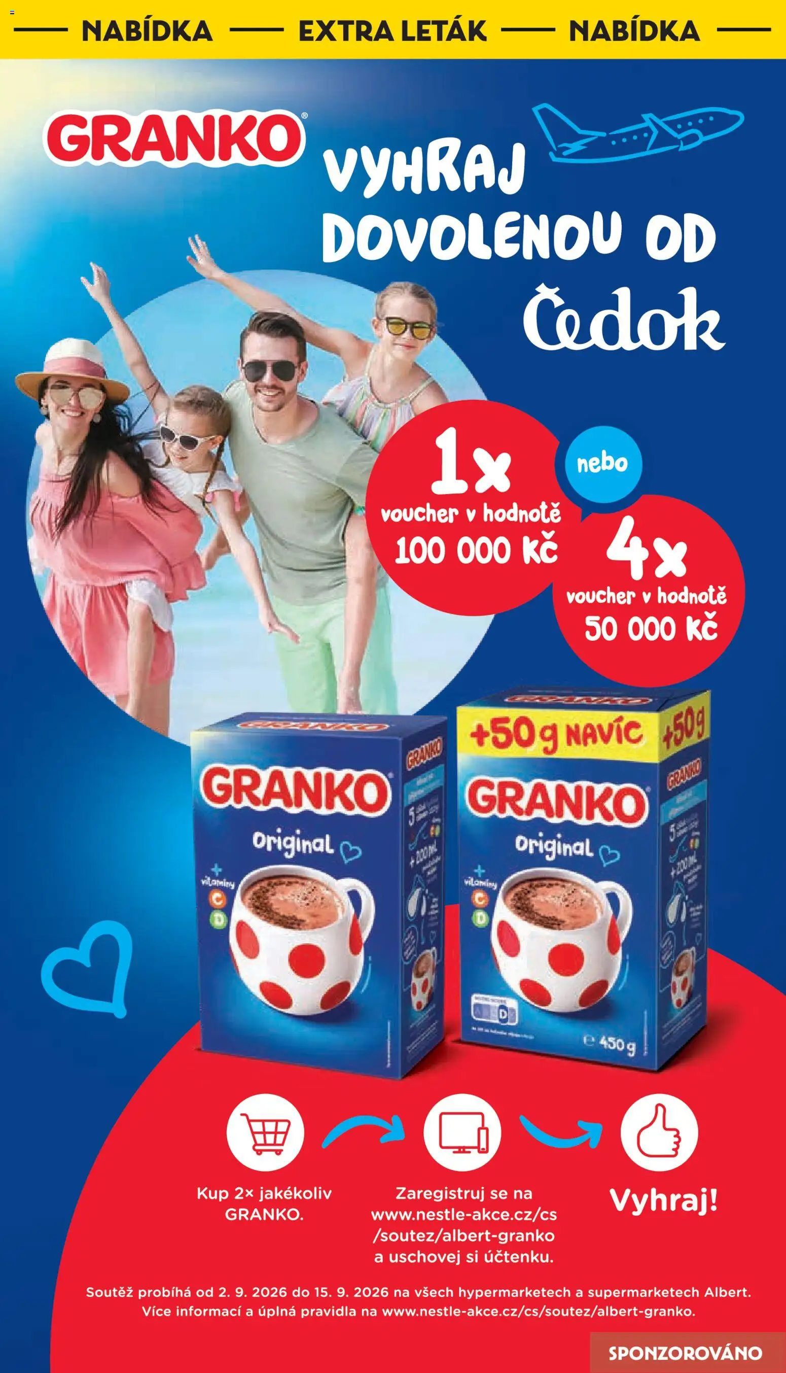 Albert leták - Hypermarket od 02.09.2026 | Strana: 17 | Produkty: Granko, Vitamíny, Kakao