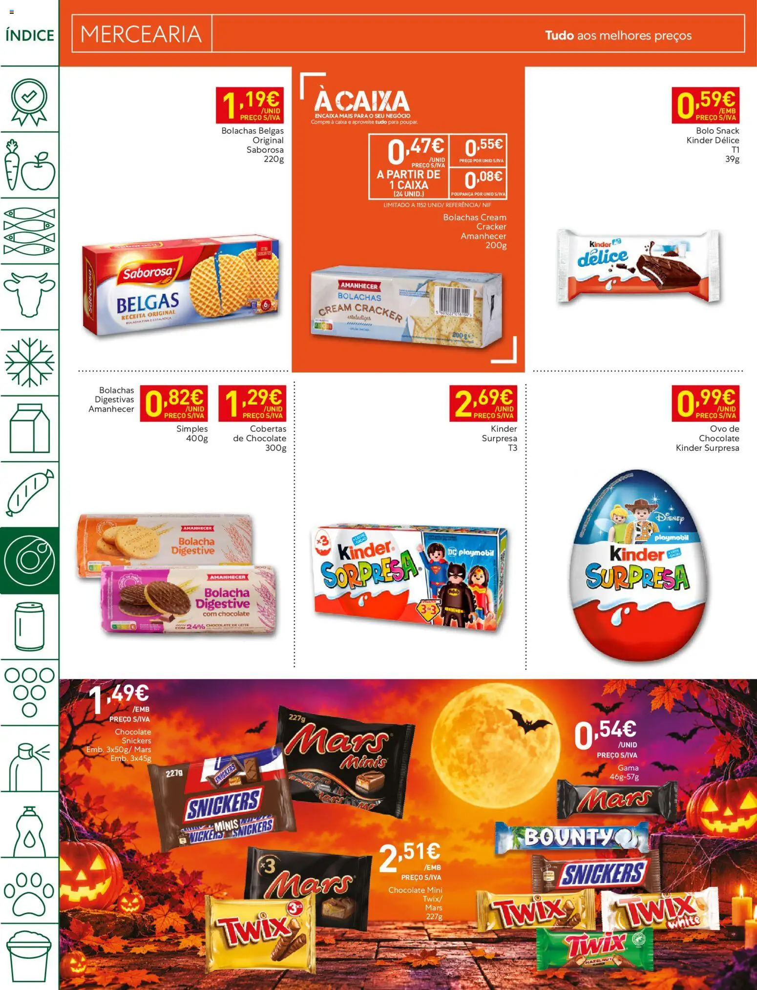 Recheio folheto Madeira │ válido de 13/10/2026 | Página: 20 | Produtos: Chocolate Mars, Mercearia, Bolachas, Caixa