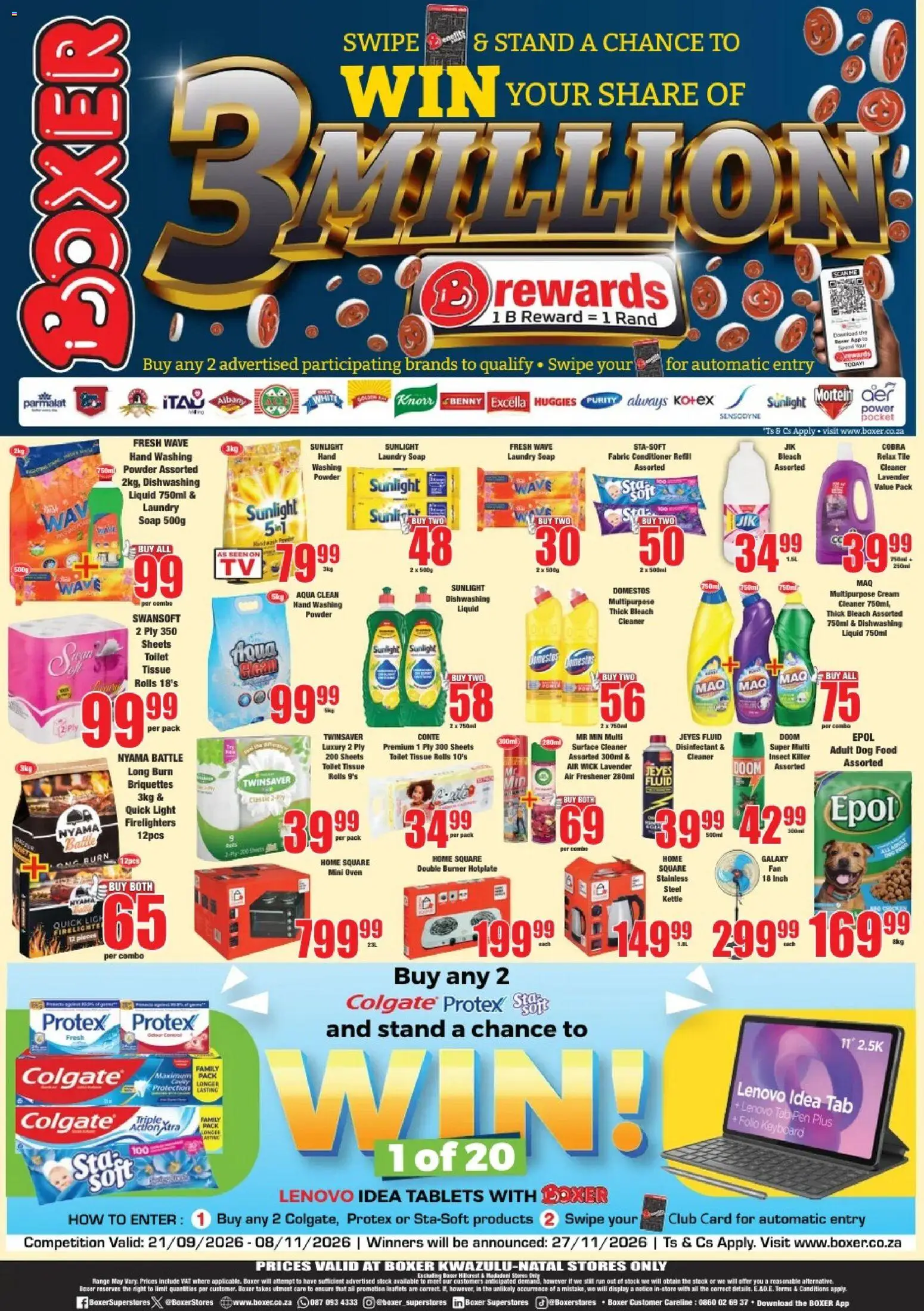 New Boxer catalogue – valid from 22/10/2026 | Page: 12 | Products: TV, Pen, Conditioner, Dog food