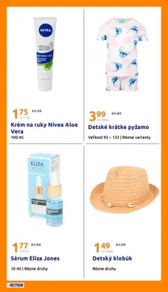 Action leták platný od 01.07.2026 | Strana: 20 | Produkty: Nivea, Krém na ruky, Pyžamo, Krém