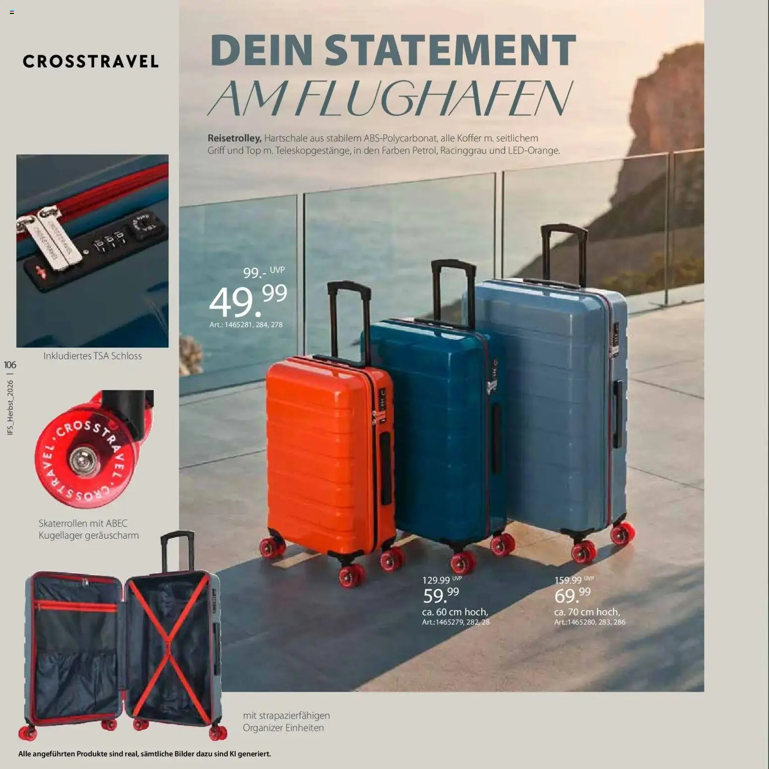 Zurbrüggen - Zurbrüggen: Von allem nur das beste (ab 24.10.2026) zum Blättern | Seite: 106 | Produkte: Top, Bilder, Koffer