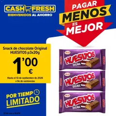 Vista previa Cash Fresh Huesitos pack 3x20 g válido desde el 07/09/2026