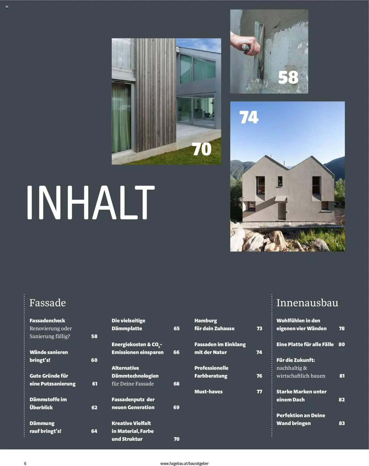 Hagebau Katalog Baurategeber gültig ab 07.04.2025 | Seite: 6