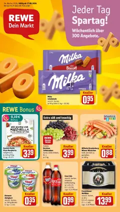 Rewe Prospekt Nürnberg / Gebersdorf ab 17.08.2026 gültig