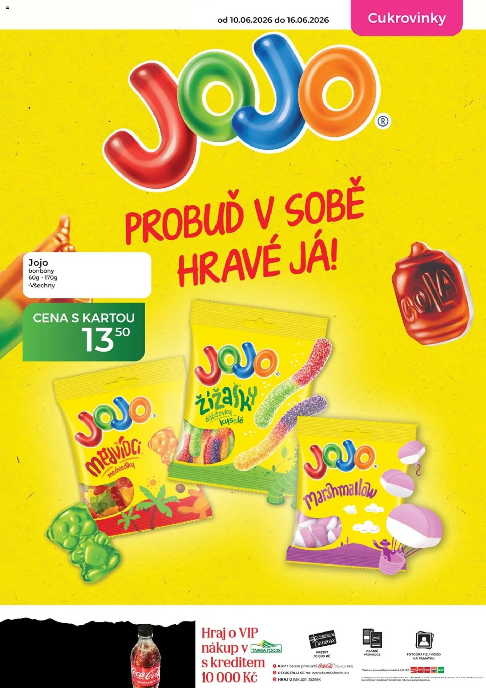 Tamda Foods leták od 10.06.2026 | Strana: 35 | Produkty: Jojo, Marshmallow, Bonbóny, Cola