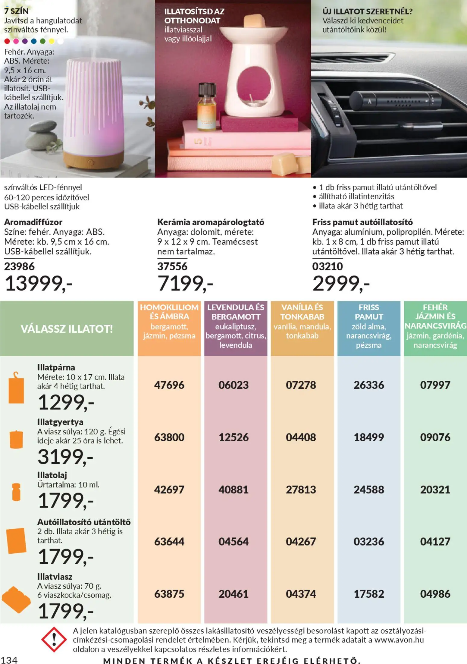 Avon akciós ujság - amely érvényes a következő dátumtól: 2026.03.01. | Oldal: 150 | Termékek: USB, Vanília, Illatgyertya, Óra