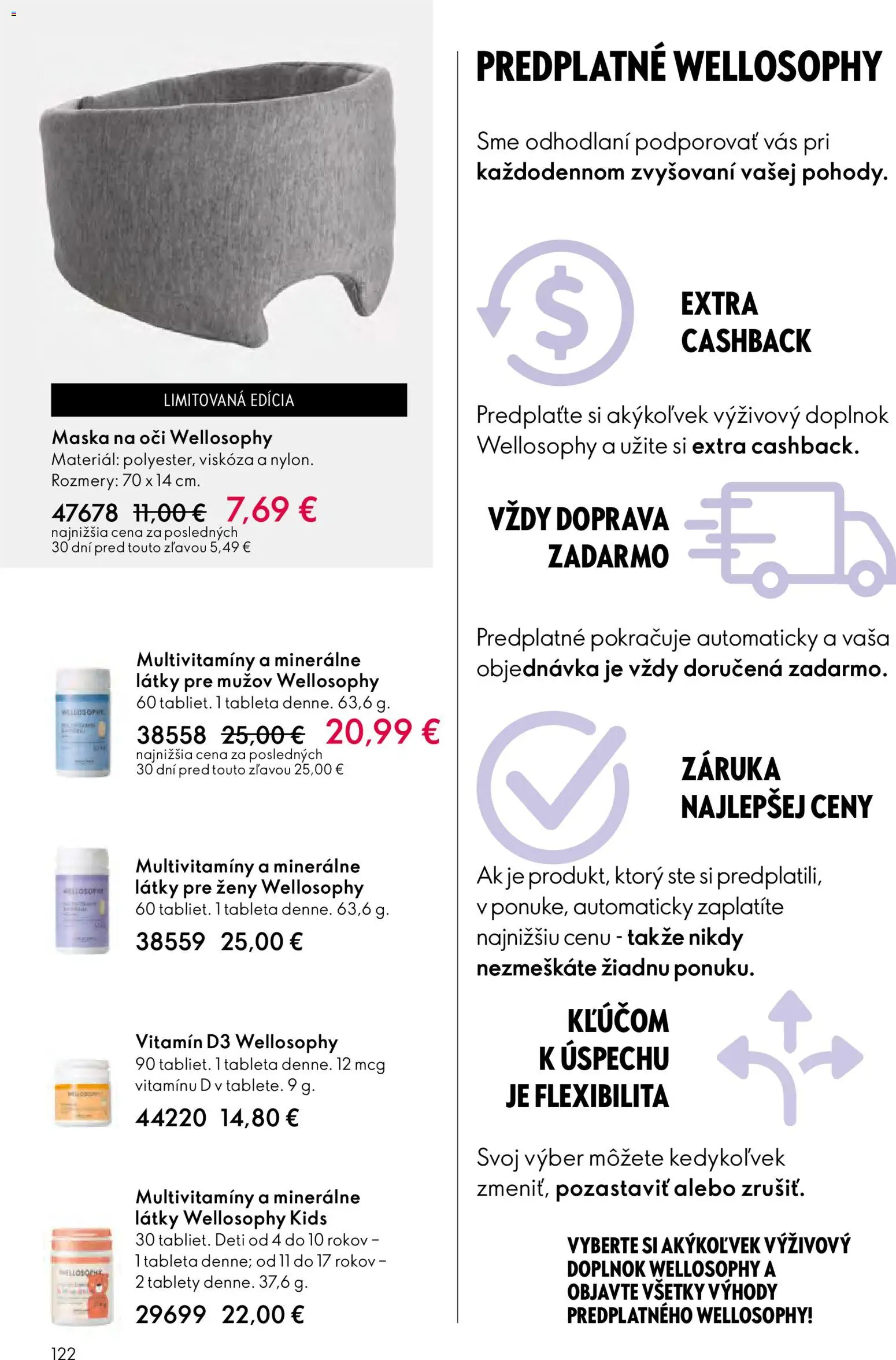 Nové Oriflame akcie – leták je platný od 27.05.2026 | Strana: 122 | Produkty: Maska