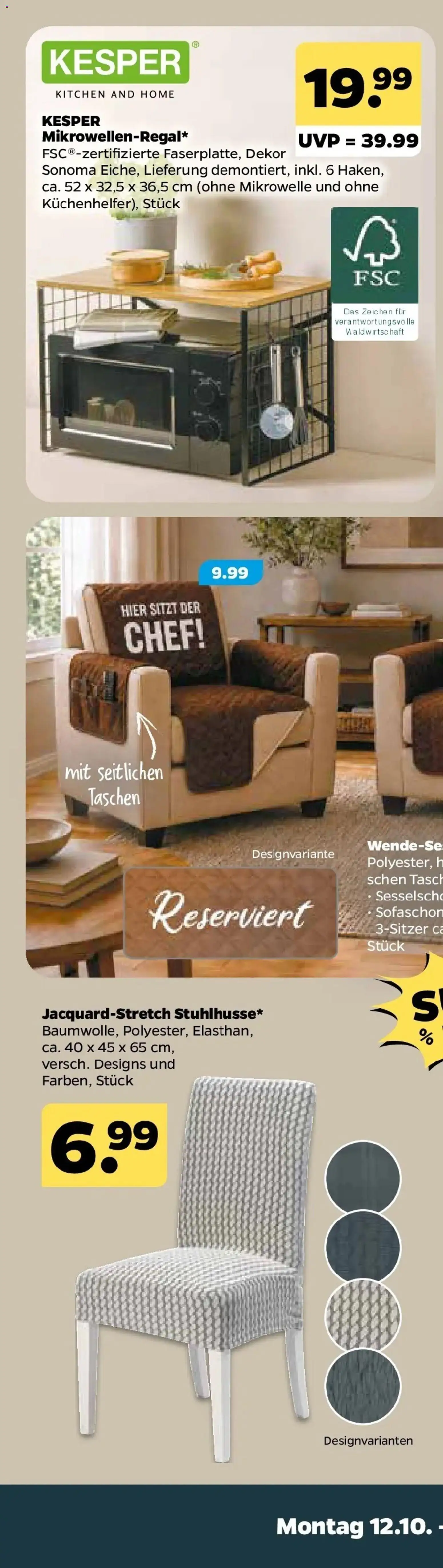 Netto Aktueller Prospekt ab 12.10.2026 → Angebote nächste Woche | Seite: 43 | Produkte: Mikrowelle, Taschen