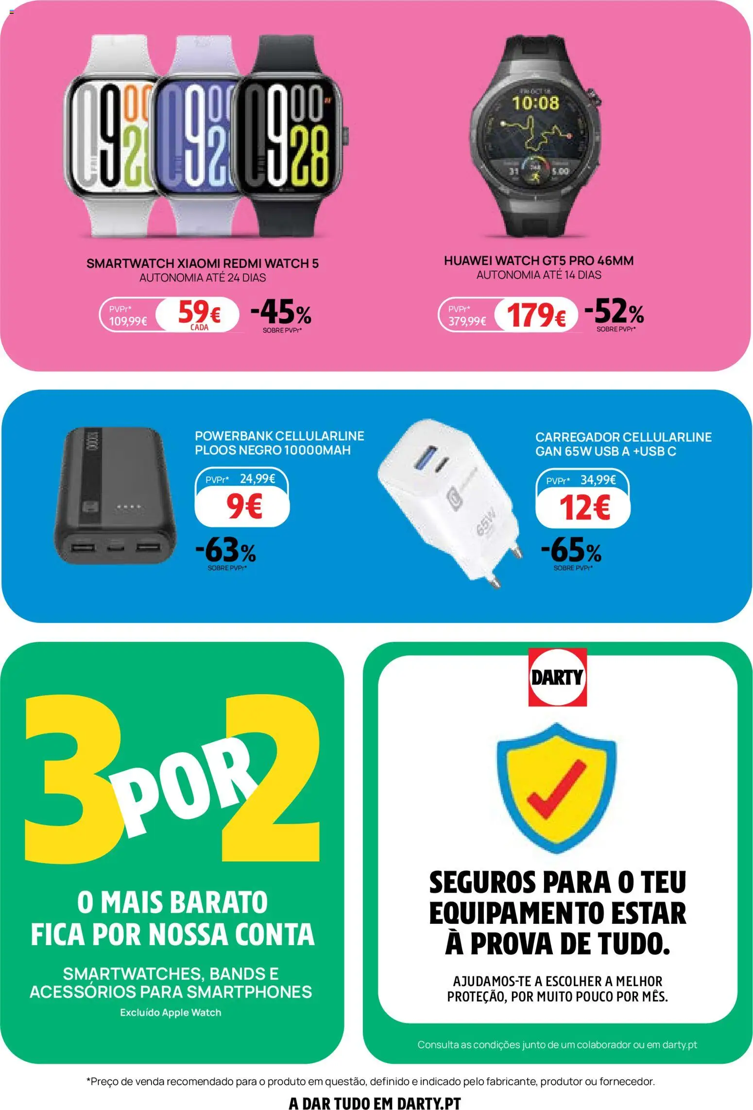 Darty folheto │ válido de 27.03.2026 | Página: 9 | Produtos: USB, Smartwatch