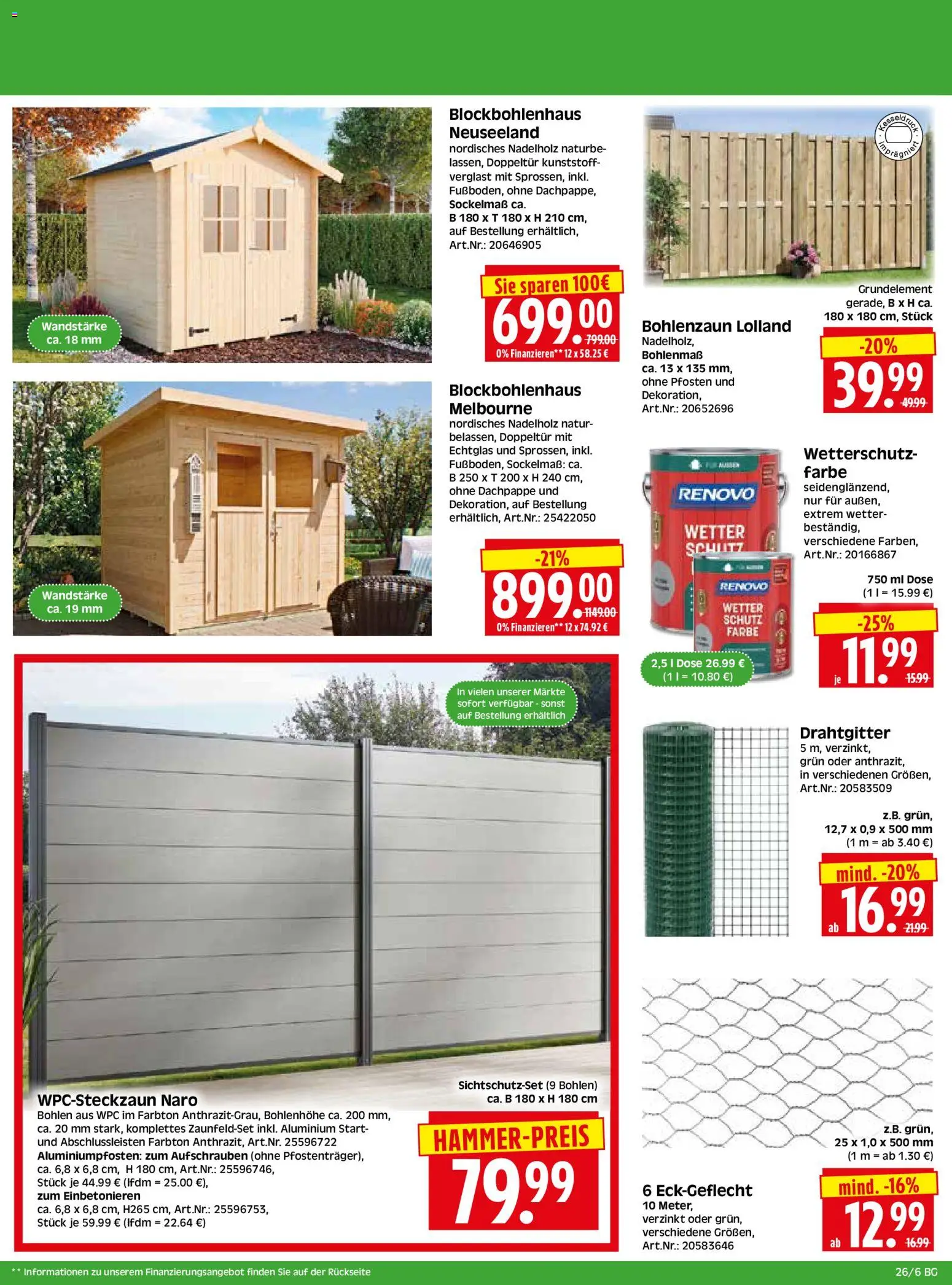 HERKULES Bau & Garten – gültig ab 22.06.2026 | Seite: 6