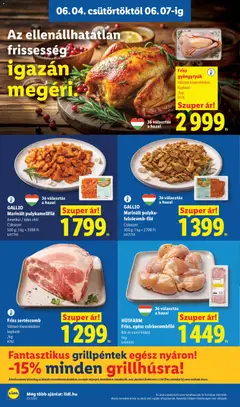 Lidl akciós újság - amely érvényes a következő dátumtól: 04.06.2026 | Oldal: 6