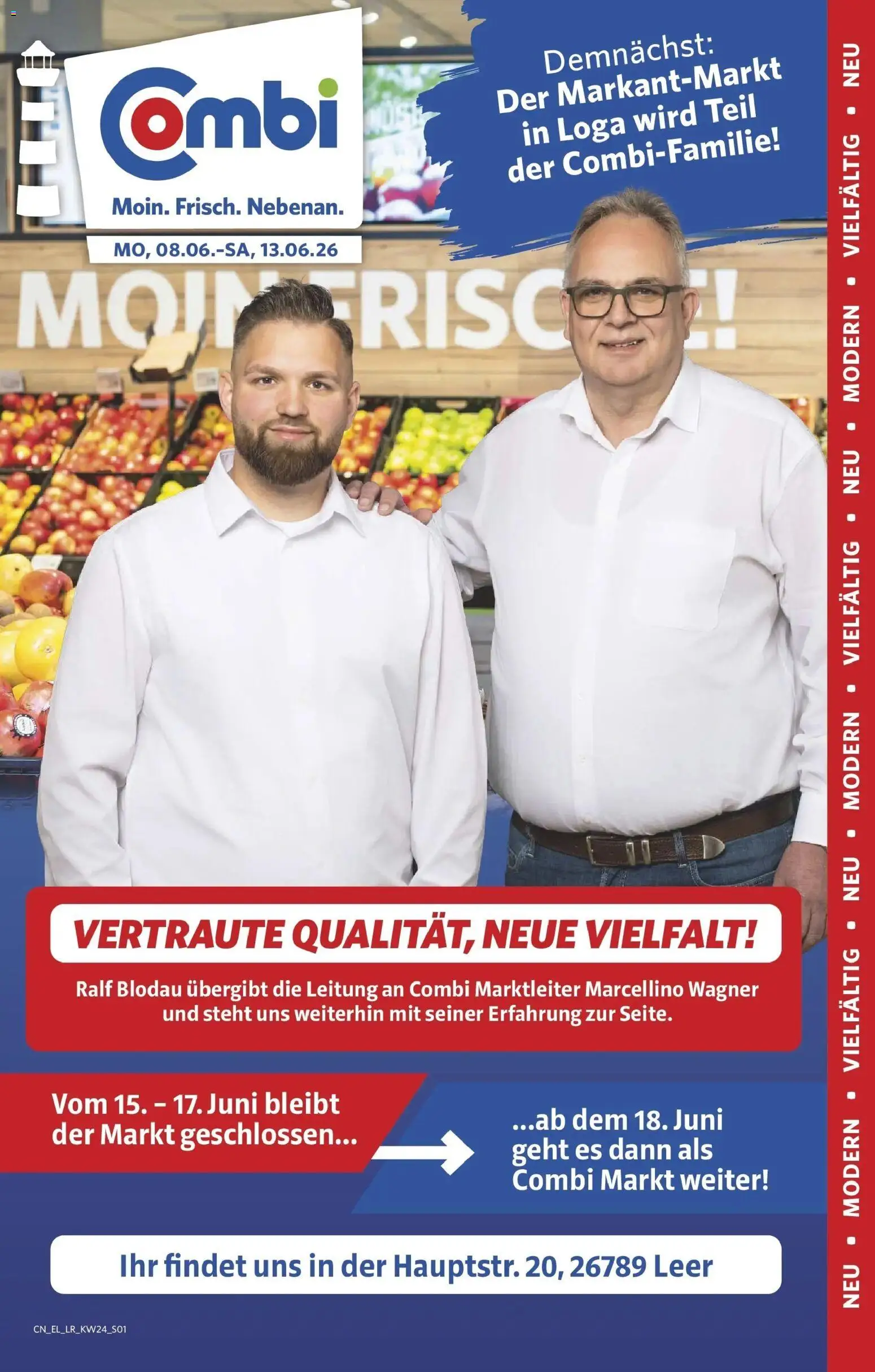 Combi Prospekt Leer – gültig ab 08.06.2026 | Seite: 1