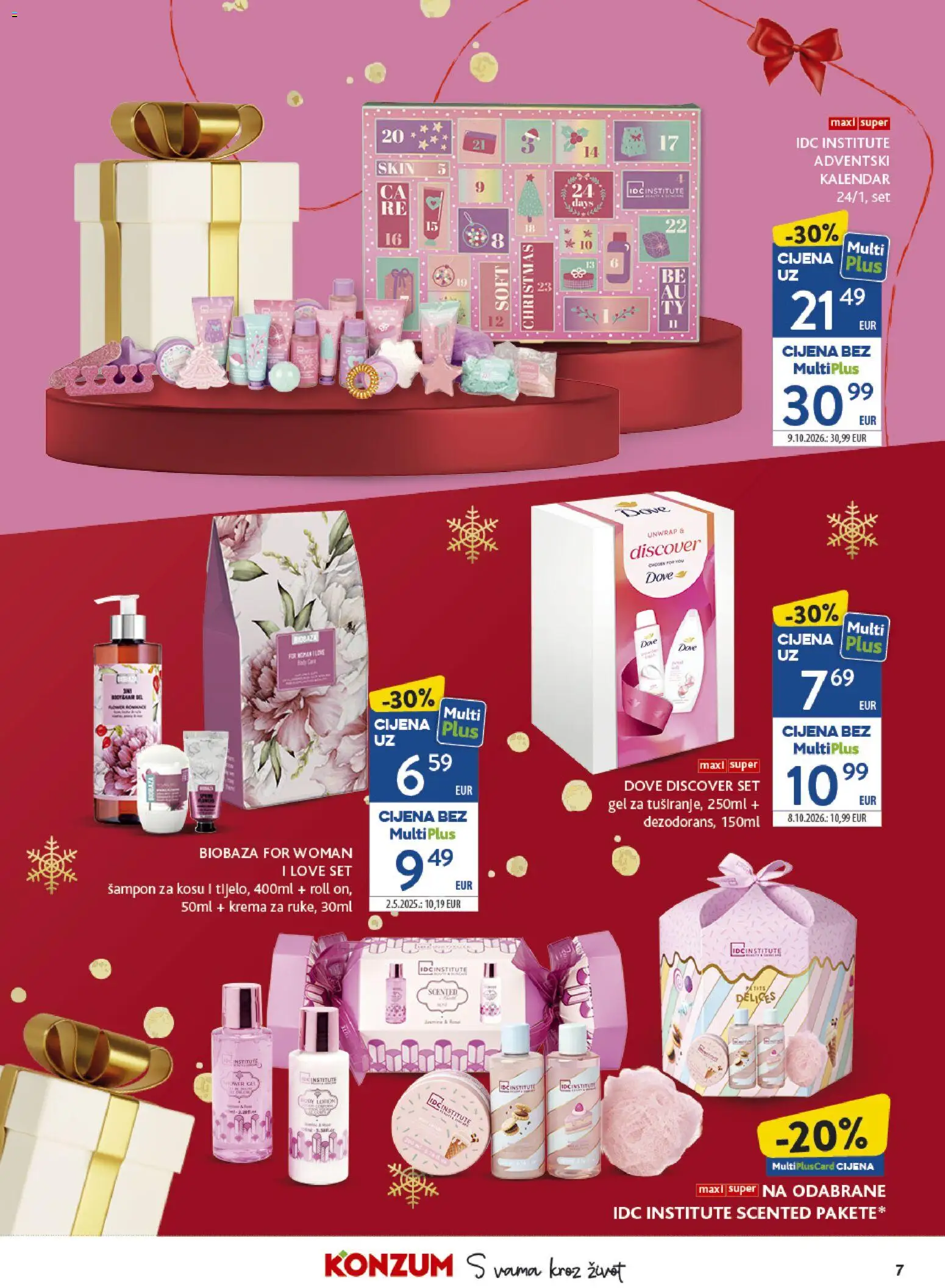 Konzum katalog | vrijedi od 02.11.2026 | Stranica: 7 | Proizvodi: Šampon, Krema, Dove