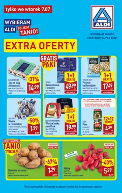 Pogląd oferty "Aldi gazetka - Extra oferta" - ważna od 07.07.2026